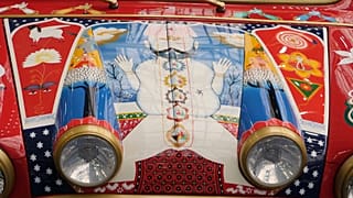 Carros Mini Cooper dos Beatles.