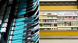 Data centres and supermarket refrigerators are major sources of excess heat.