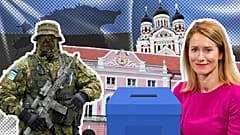 Collage of Estonia images