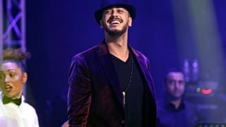 المغني المغربي سعد لمجرد في حفل موسيقي في الدار البيضاء، المغرب، 15 يناير 2016.