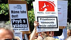 Εικόνα από προηγούμενη διαμαρτυρία κατά της ακρίβειας στην Τσεχία- 2011