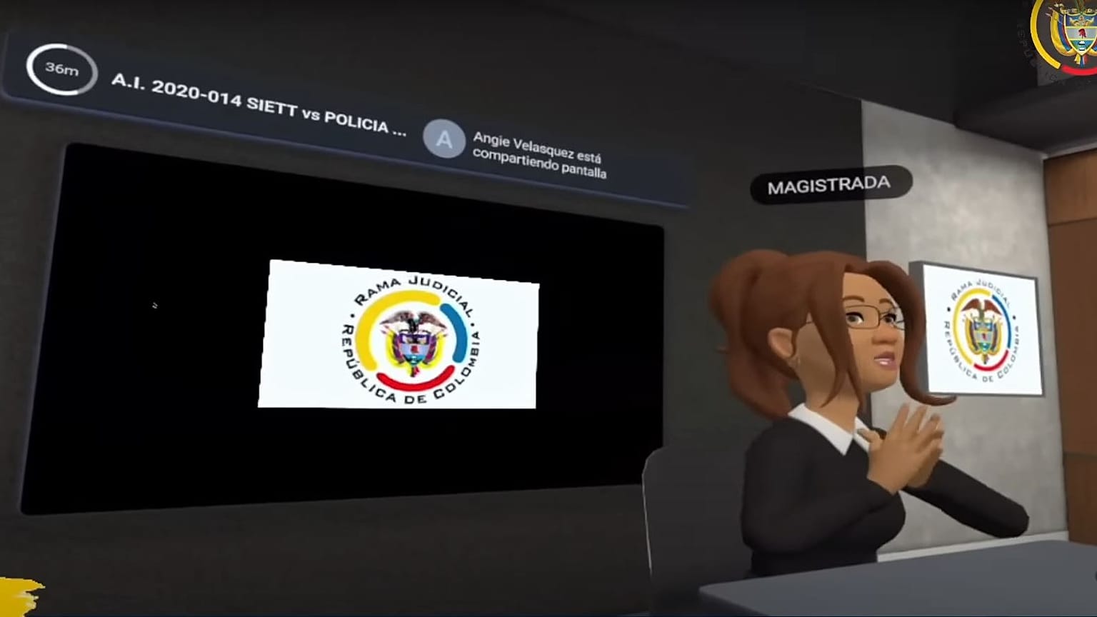 Virtual reality meets real-world justice: Colombia hosts country’s first metaverse court hearing