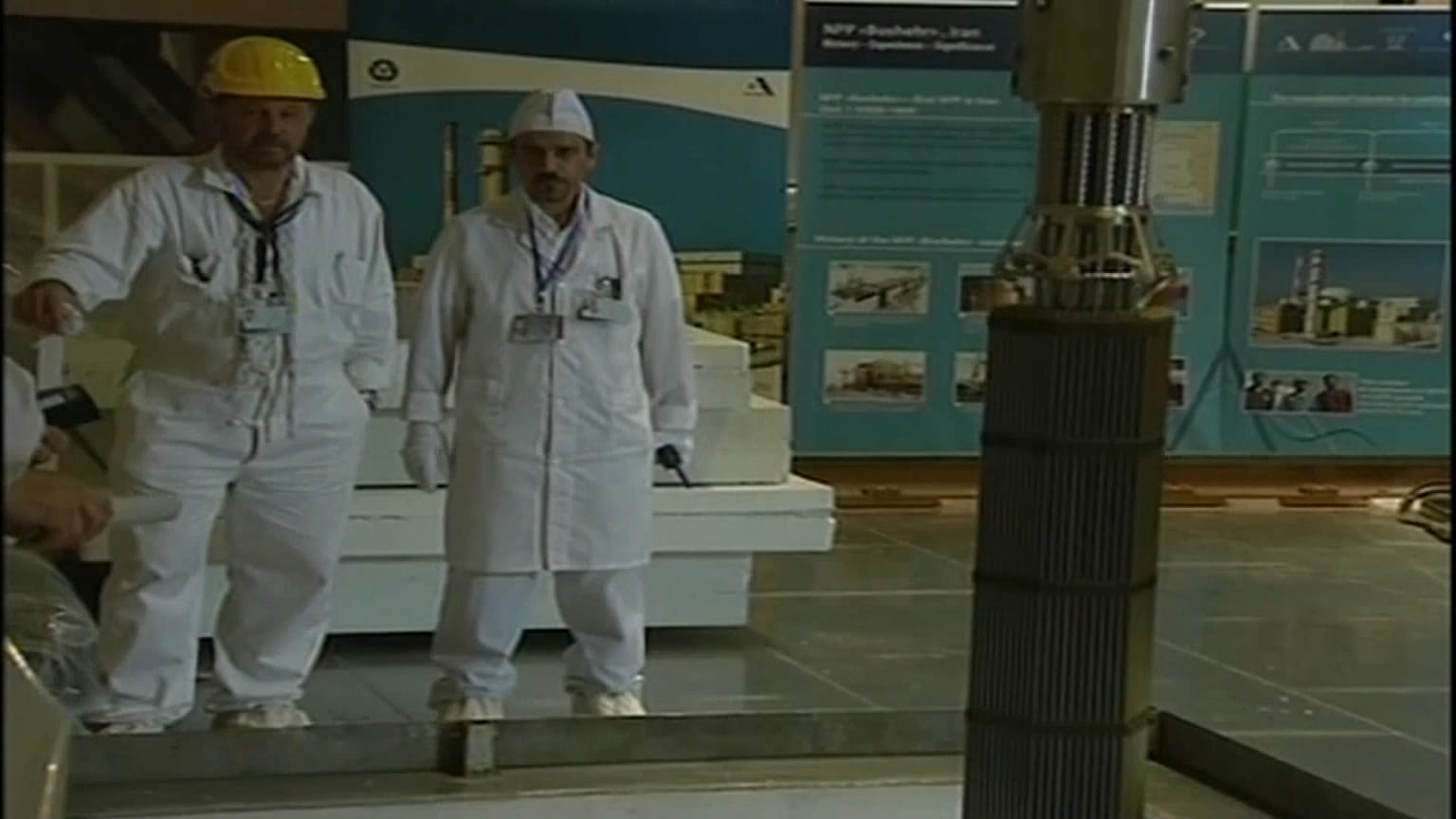 Una planta nuclear iraní