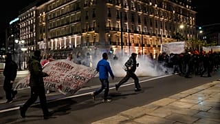 Proteste ad Atene. (1.3.2023)