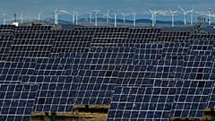 Solar panels near the small town of Milagro, northern Spain. Spain is building on its reputation in renewable energy to position itself as a leader in green hydrogen.