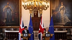 Der britische Premierminister Rishi Sunak und EU-Kommissionspräsidentin Ursula von der Leyen