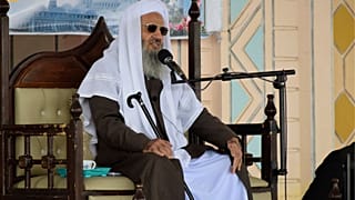 مولوی عبدالحمید در مراسم نماز جمعه
