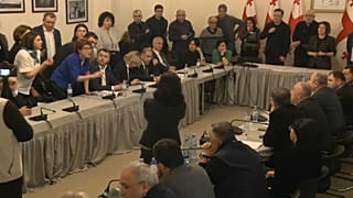 اجتماع لجنة الدفاع والأمن في البرلمان الجورجي. 2023/03/02