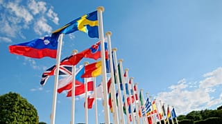 پرچم کشورهای عضو اتحادیه اروپا