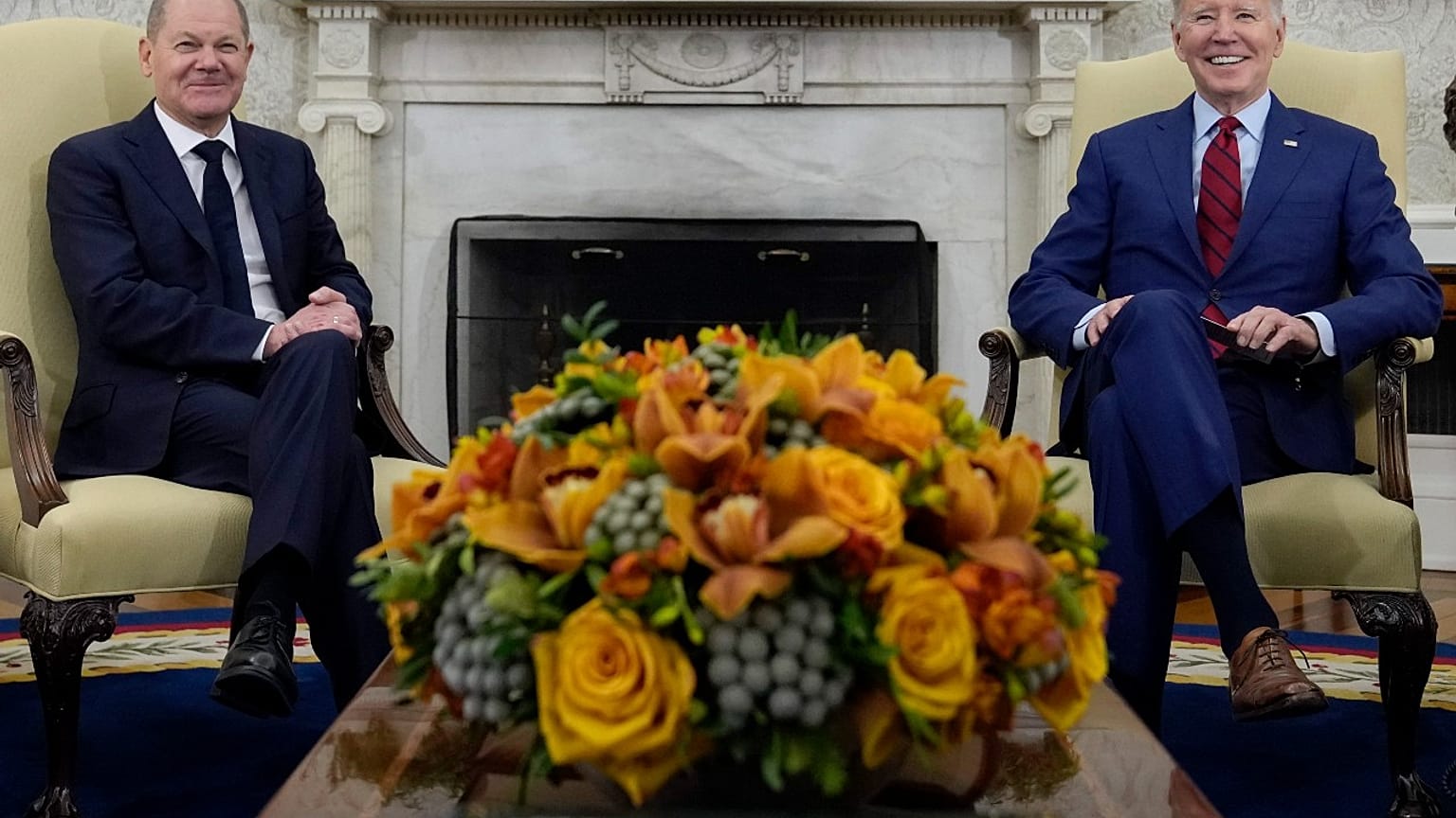 Biden und Scholz beschwören gemeinsame Unterstützung für Ukraine