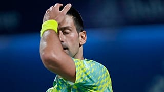 Der serbische Tennisspieler Novak Djokovic