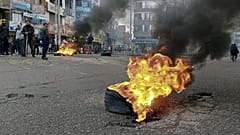 Las carreteras bloqueadas por los manifestantes