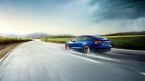 Tesla's Model 3.