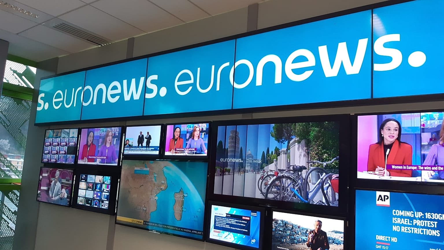 Euronews auf Astra mit neuer Frequenz
