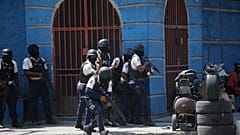 Polizeieinsatz in Haiti