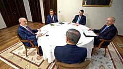 Millet İttifakı'nın beş üyesi bir araya geldi