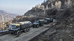 Karabağ'da görev yapan Rus barış gücü (arşiv)