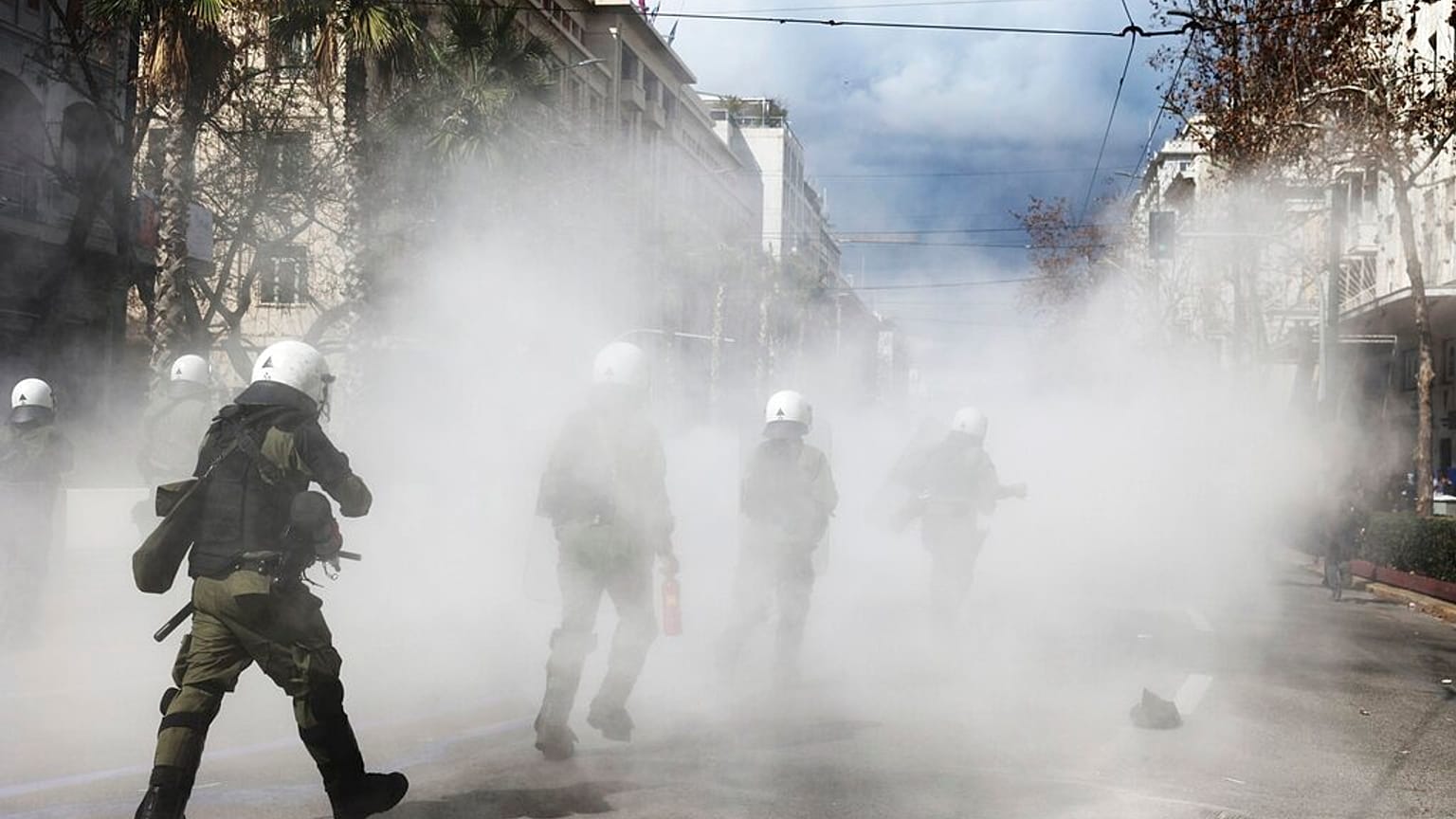 Protestas en Grecia por la tragedia ferroviaria
