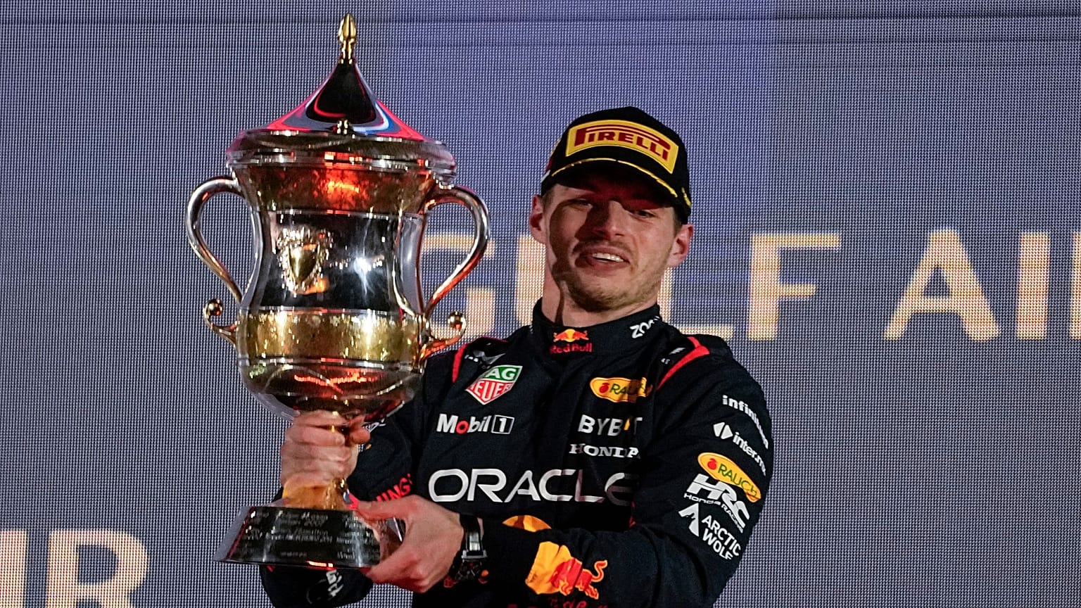 Weltmeister Max Verstappen hat auch in Bahrain die Nase vorn