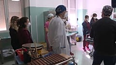 Musicoterapia no hospital de Bari, em Itália