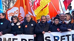 Fransa'da işçilerin protestosu