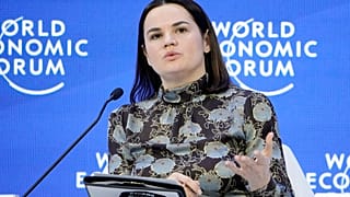 Belaruslu muhalif lider Sviatlana Tsikhanouskaya