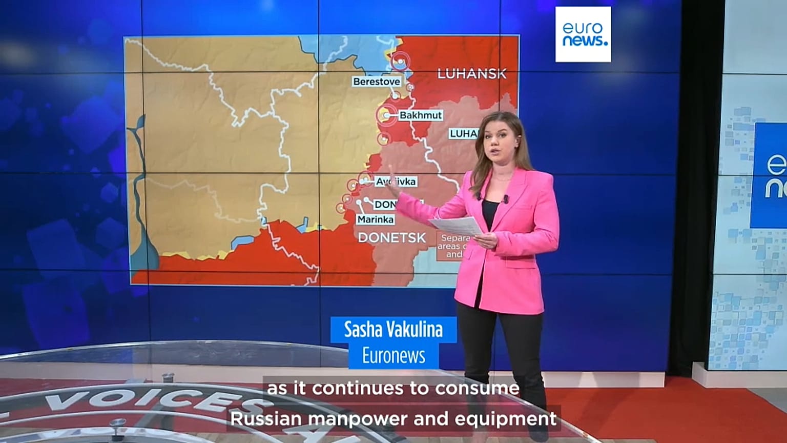 Ukrainian forces continuing fighting in Bakhmut