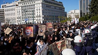 Απεργιακή κινητοποίηση στην Ελλάδα (φωτογραφία αρχείου)