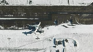 Belarus'ta askeri havaalanında bulunan A-50 model Rus uçağına insansız hava aracıyla saldırı düzenlendi