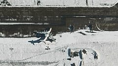 Imagem do satélite Maxar de um Beriev A-50 em Machulishchy a 28 de fevereiro