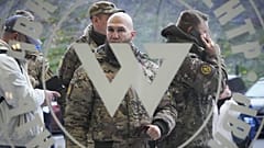 Wagner-zsoldosok bevetésen Ukrajnában