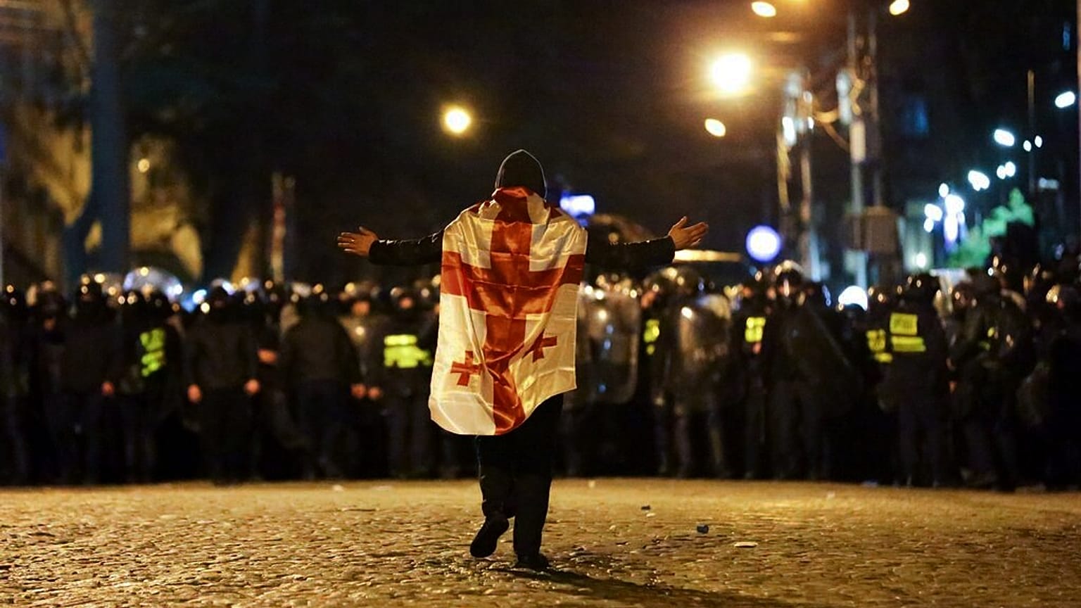 Manifestations en Géorgie 
