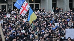 Акция протеста в Тбилиси