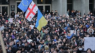 Акция протеста в Тбилиси