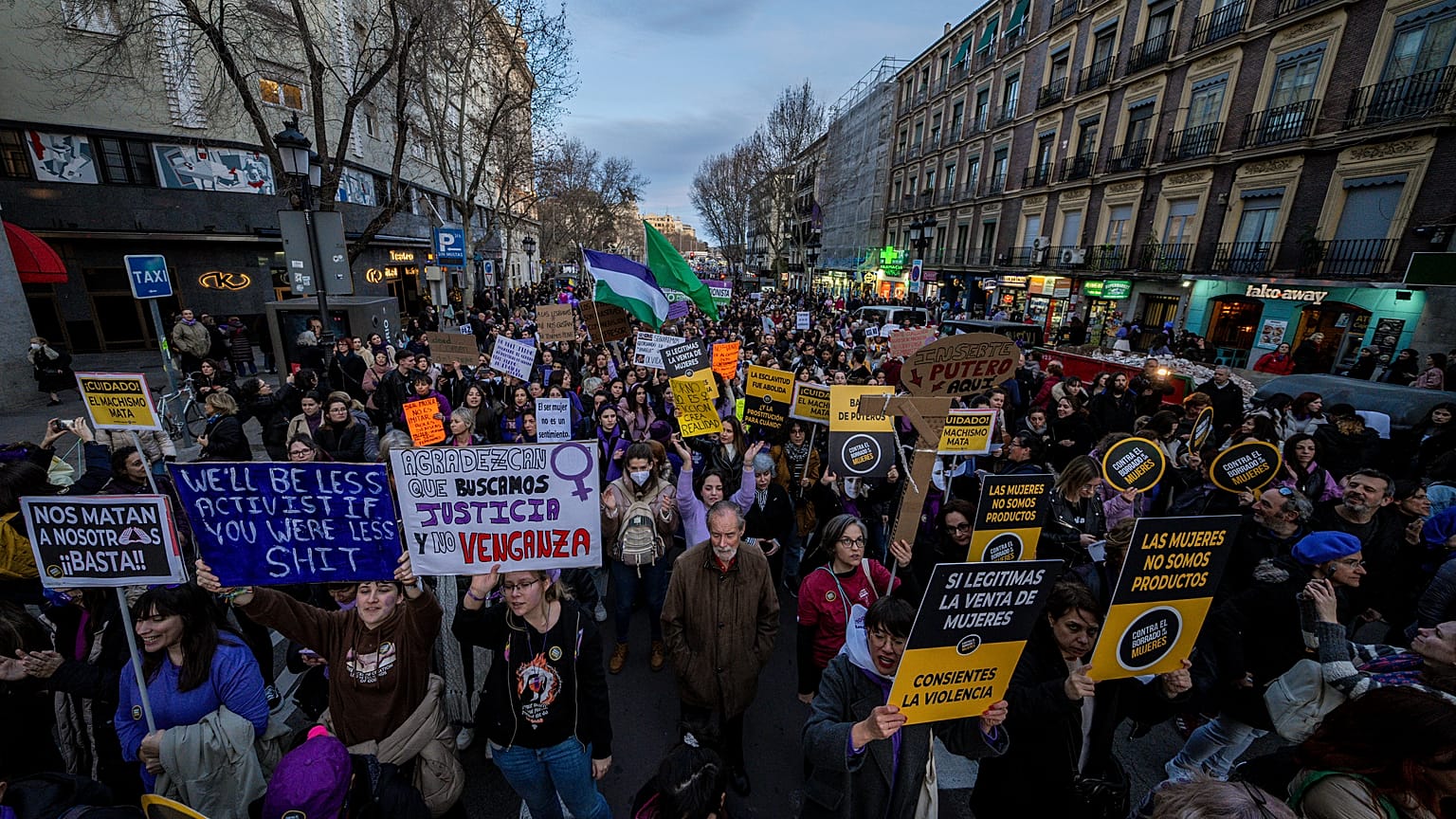 Proteste für die Rechte der Frauen
