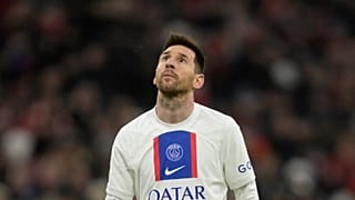 Лионель Месси после поражение от "Баварии"