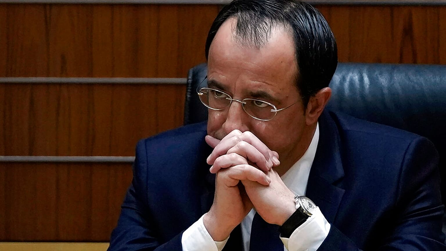O νέος πρόεδρος της Κύπρου και πρώην υπουργός Εξωτερικών, Νίκος Χριστοδουλίδης