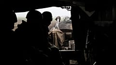 Ukrainian servicemen drive in a truck with artillery cannon Msta-B in Zaporizhzhia region in 2022. 