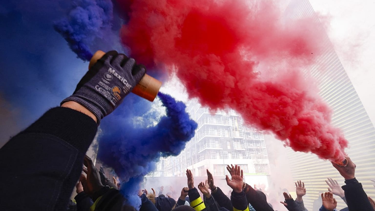 Protesto da CGT-Energie em França