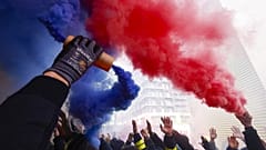 Protesto da CGT-Energie em França