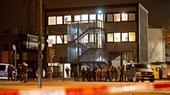 Центр "Свидетелей Иеговы" в Гамбурге, где произошла стрельба