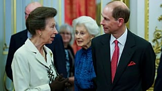 Yeni Edinburg Dükü Prens Edward ablası Prenses Anne ile bir davette / Arşiv