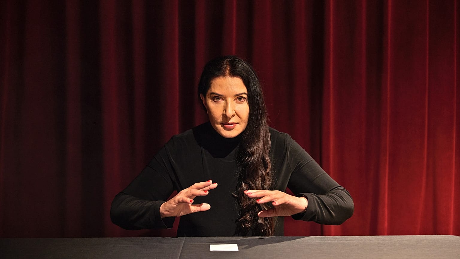 Marina Abramović considers the past, present and future