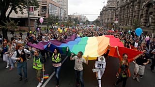 Gay Pride in Belgrad, Serbien, 2015