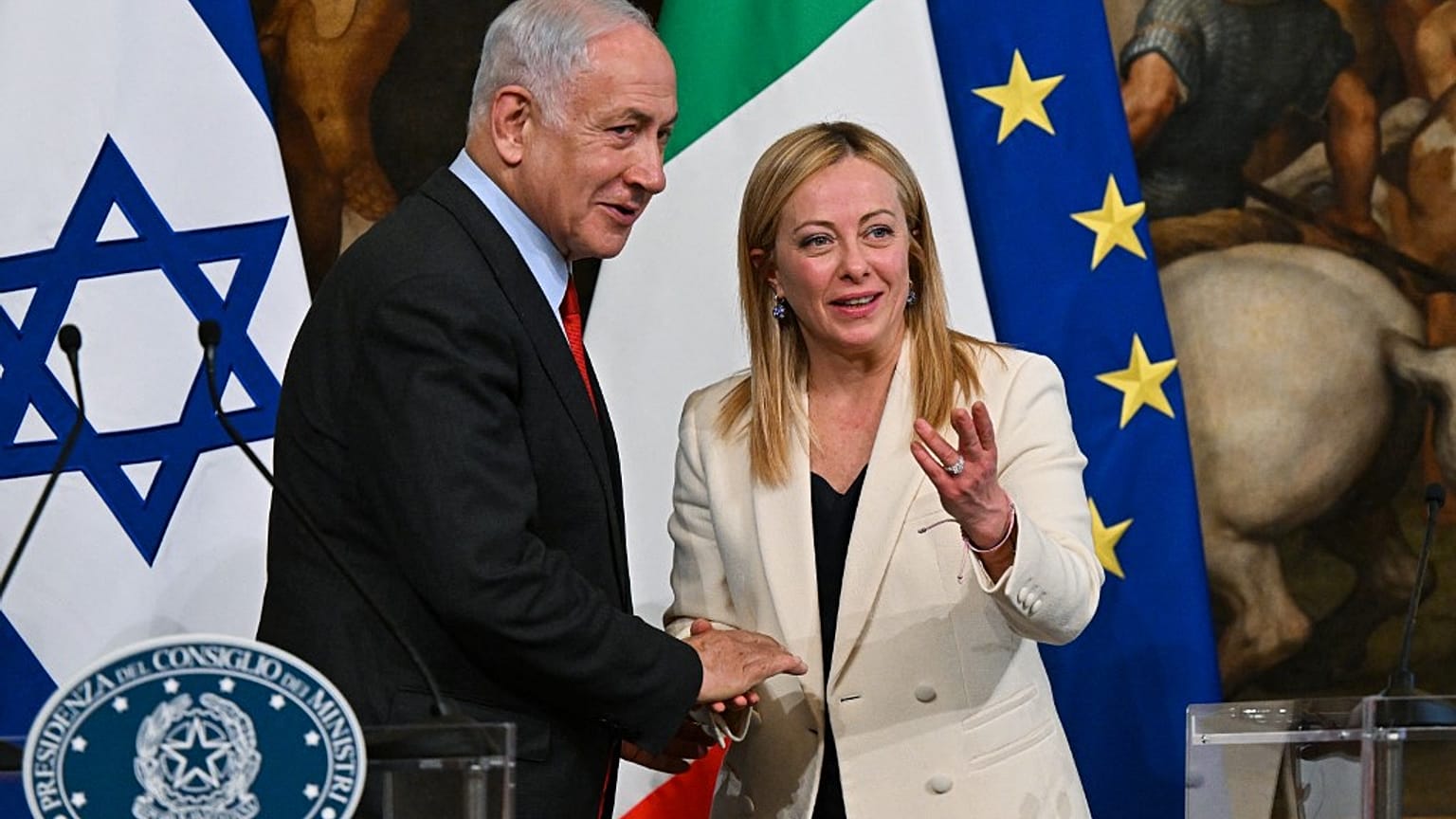 Nethanyahu a Roma annuncia investimenti energetici nel Mediterraneo