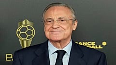رئيس نادي ريال مدريد فلورنتينو بيريز