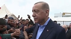 Der türkische Präsident besucht die Erdbebengebiete in der Provinz Hatay