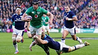 Der Ire James Ryan im Spiel gegen Schottland