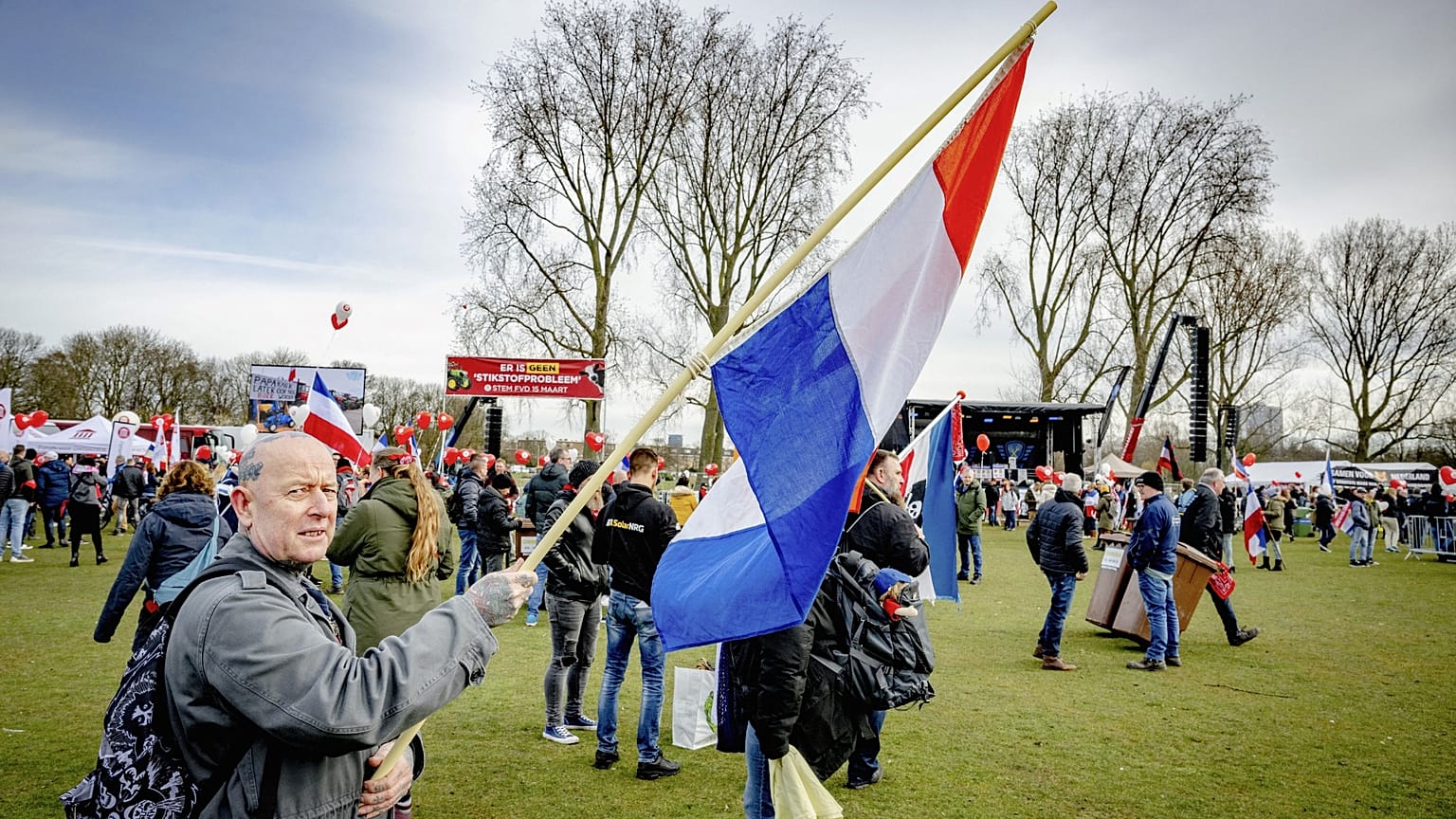 Bauernprotest in den Niederlanden