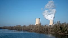 Das Kernkraftwerk Golfech in Südwestfrankreich